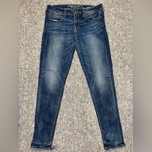 American Eagle Outfitters Women's Blue Jeans skinny size 8